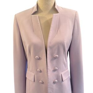 Tahari by Arthur Levine light purple blazer